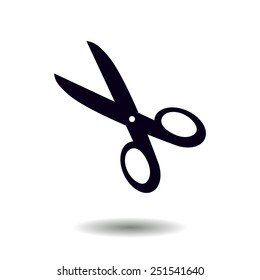 Scissors icon.