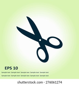 Scissors icon.