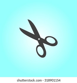 Scissors icon.