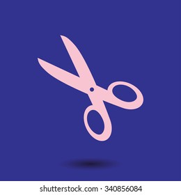 Scissors icon.