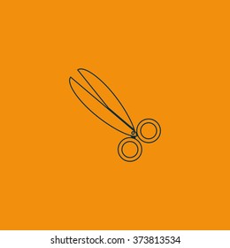 Scissors icon.