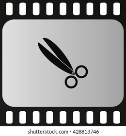 Scissors icon.