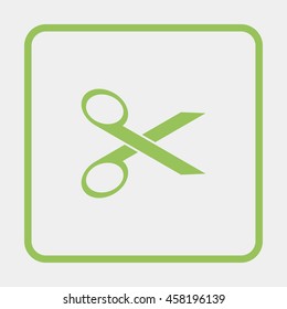 Scissors icon.
