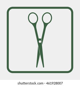 Scissors Icon.