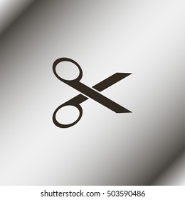 Scissors icon.