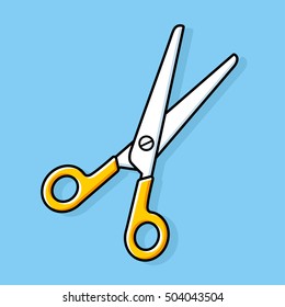 Scissors icon.