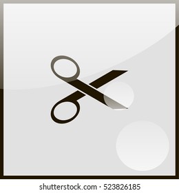 Scissors icon.