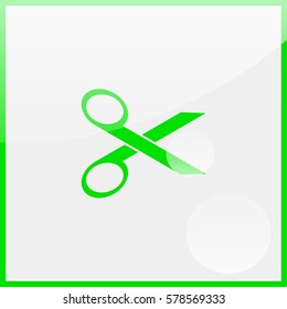 Scissors icon.