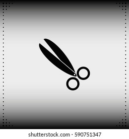 Scissors icon.