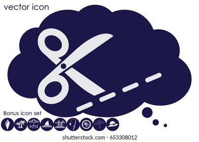 Scissors icon