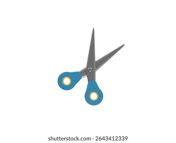 scissors icon 3d illustration render