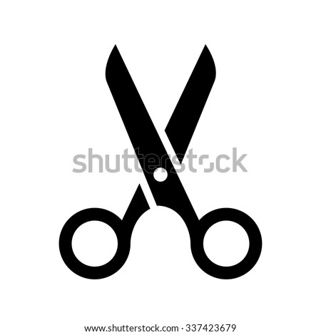 Scissors icon  Stockfoto © 