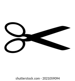 
Scissors icon black and white
