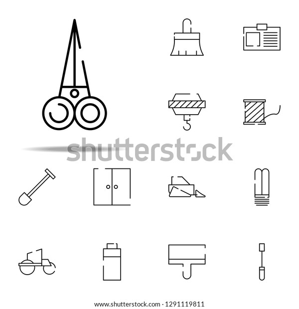 scissors icon. construction icons universal set\
for web and mobile