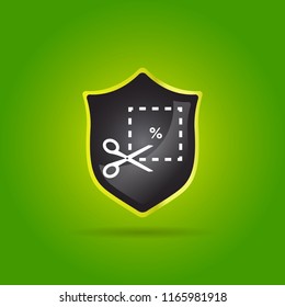 scissors icon for cut