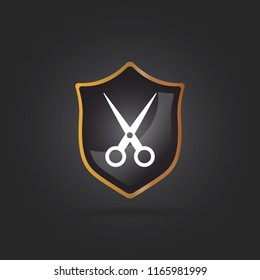 scissors icon for cut