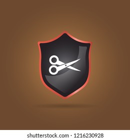 scissors icon for cut