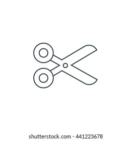 Scissors icon. Cut symbol. Eps, vector illustration.