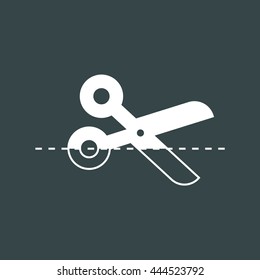 Scissors icon. Cut symbol. Eps, vector illustration.