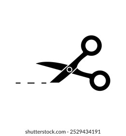 Scissors icon. Cut symbol. Scissors logo icon.