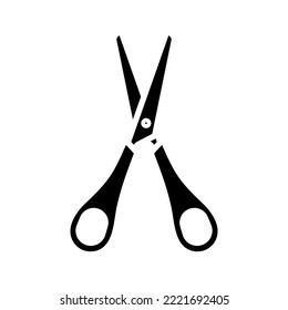 Scissors icon. cutting sign. vector illustration