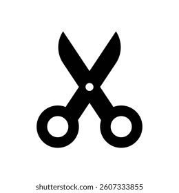 Scissors icon. Cutting symbol. Vector illustration.