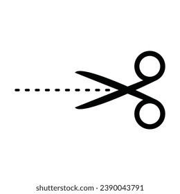 Scissors icon design illustrattion . EPS 10
