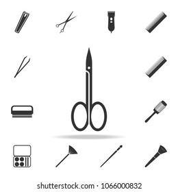 scissors icon. Detailed set of Beauty salon icons. Premium quality graphic design icon. One of the collection icons for websites, web design, mobile app on white background