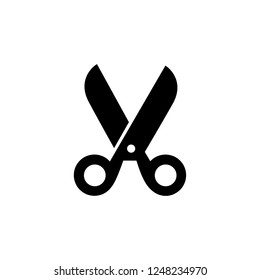 Scissors Icon. Editable vector 64x64 Pixel.