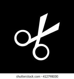 scissors icon illustration design