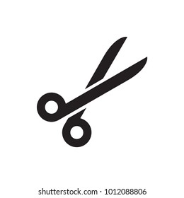 scissors icon illustration isolated vector sign symbol