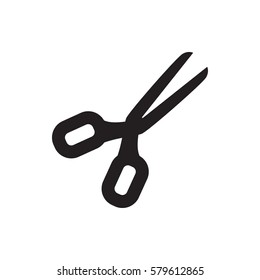 scissors icon illustration isolated vector sign symbol