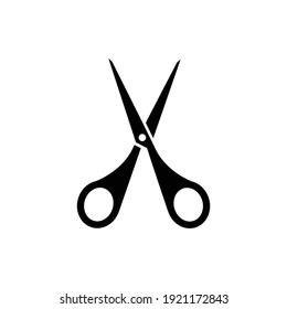 Scissors Icon isolated on white background