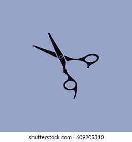scissors icon isolated sign symbol and flat style for app, web and digital design. Vector illustration.