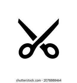 scissors icon isolated vector illustration simple design perfect for all project