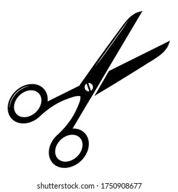 Scissors icon or logo isolated sign symbol vector illustration. Web design element
