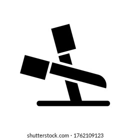 scissors  icon or logo isolated sign symbol vector illustration - high quality black style vector icons

