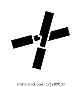 scissors  icon or logo isolated sign symbol vector illustration - high quality black style vector icons

