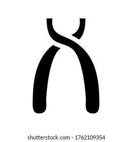 scissors  icon or logo isolated sign symbol vector illustration - high quality black style vector icons
