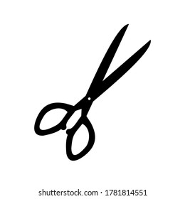 scissors icon or logo isolated sign symbol vector illustration - high quality black style vector icons
