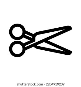 scissors icon or logo isolated sign symbol vector illustration - high quality black style vector icons
