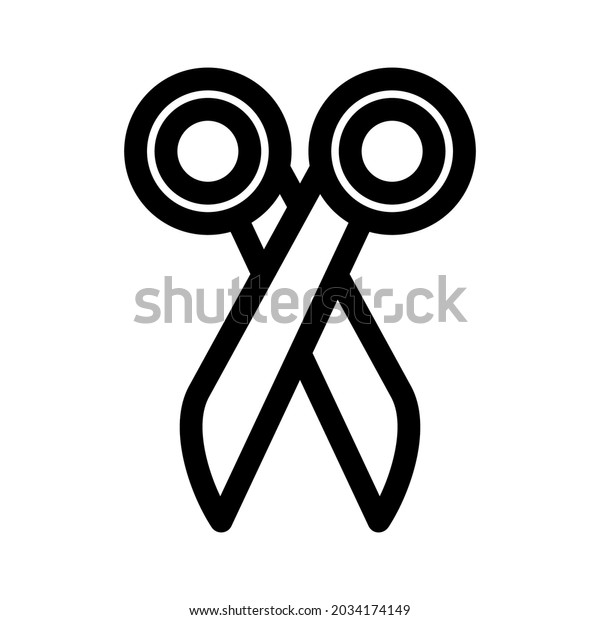 scissors icon or logo
isolated sign symbol vector illustration - high quality black style
vector icons
