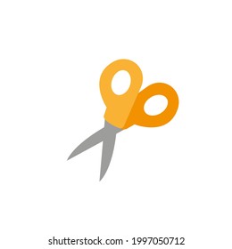 Scissors icon. Logo. Vector graphics