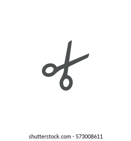 scissors icon. sign design