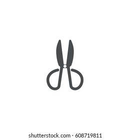 scissors icon. sign design