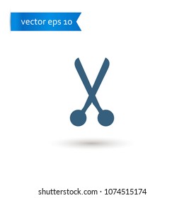 scissors. scissors icon. sign design. Vector EPS 10.