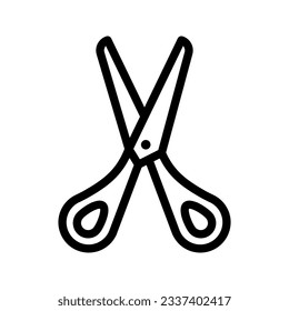Scissors icon. sign for mobile concept and web design. vector illustration