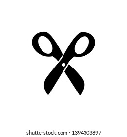 scissors icon sign signifier vector