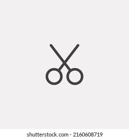 Scissors icon sign vector,Symbol, logo illustration for web and mobile