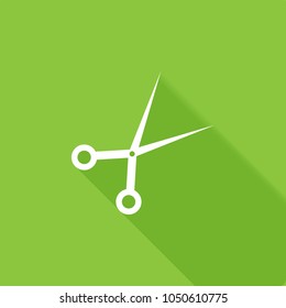 Scissors icon, stock vector, eps10.